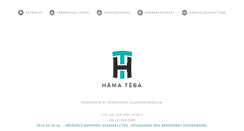 Desktop Screenshot of hamateba.hu