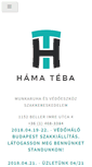 Mobile Screenshot of hamateba.hu